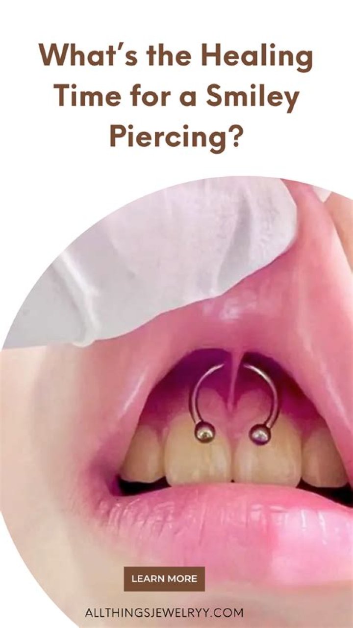 How much does it cost for a smiley piercing?
