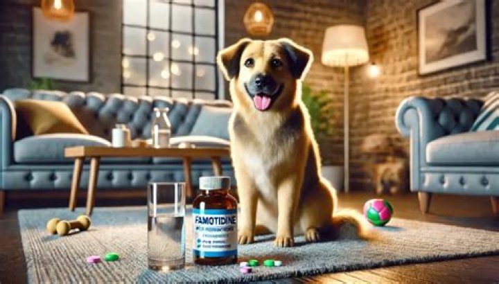 How much famotidine can I give my dog?