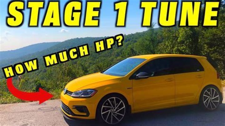 How much horsepower does a Stage 1 tune add?