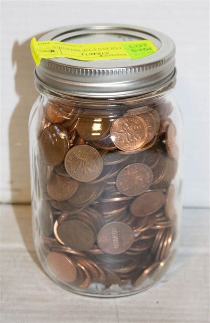 How much is a jar of pennies worth?