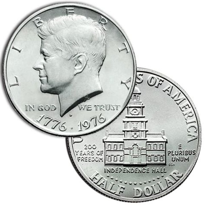 How much is a JFK 50 cent piece worth?
