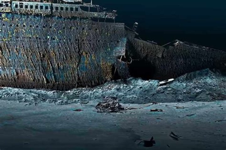 How much of Titanic is left?
