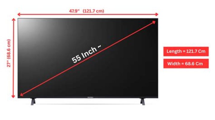 How much should a 55 inch TV cost?
