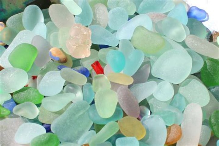 How rare is green beach glass?