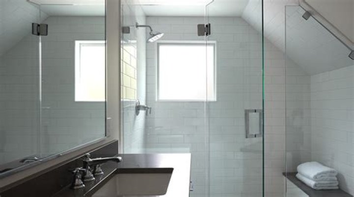 How small can a shower be in California?