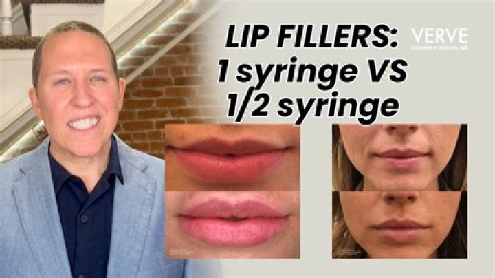 Is 1 syringe of lip filler too much?