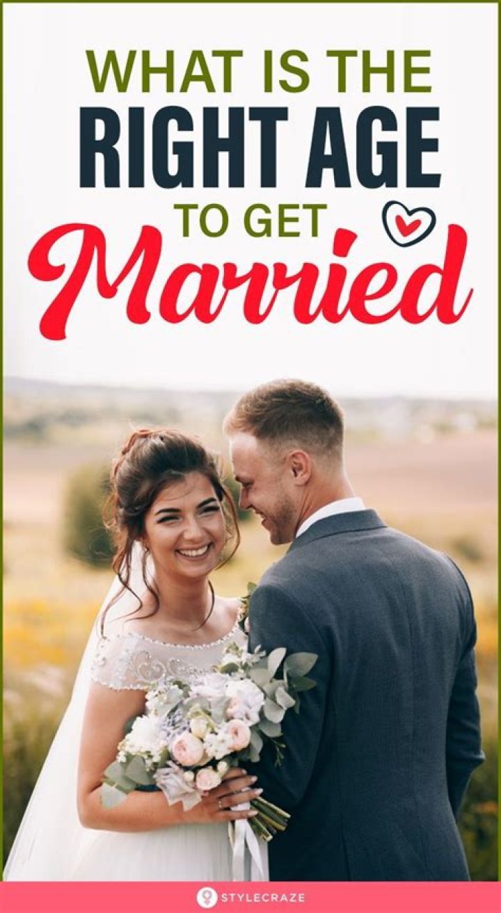 Is 24 the best age to get married?