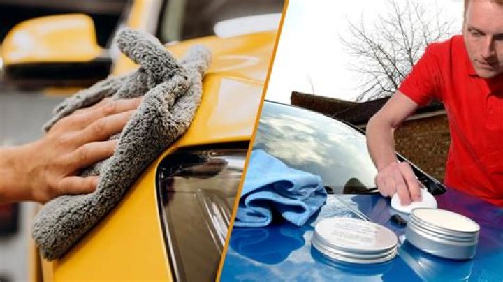 Is car polish the same as wax?