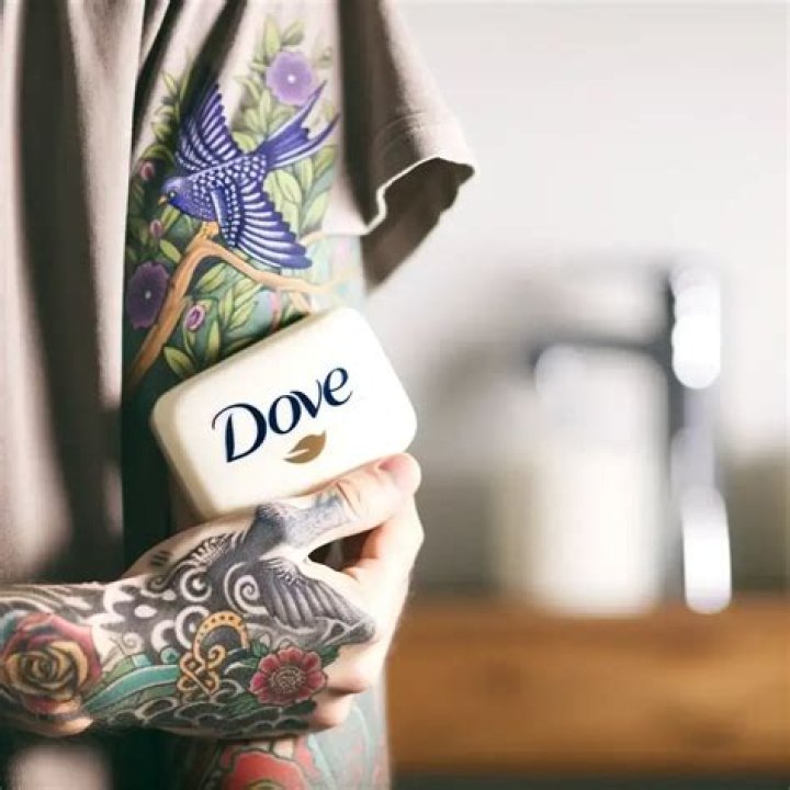 Is Dove soap good for tattoos?