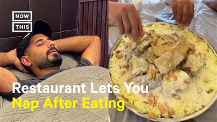 Is it bad to nap after eating?