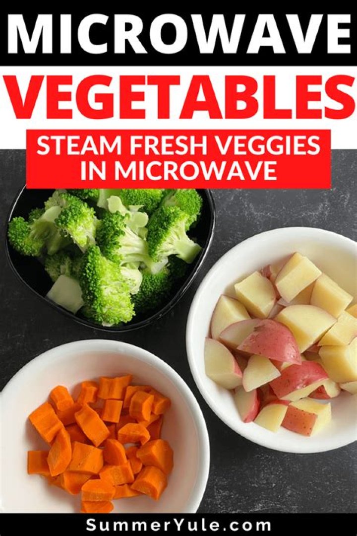 Is it healthy to microwave vegetables?