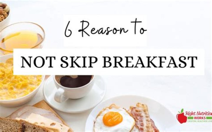 Is it healthy to skip breakfast?