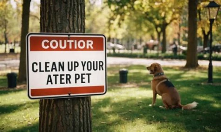 Is it illegal to not pick up dog poop?