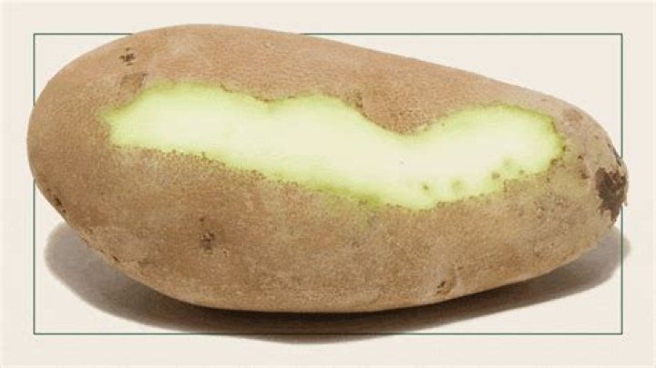 Is it safe to eat potatoes with green skin?