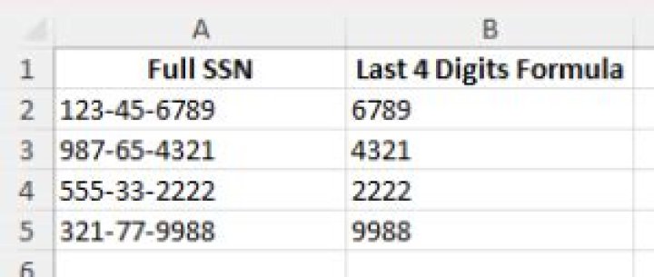 Is it safe to email last 4 digits of SSN?