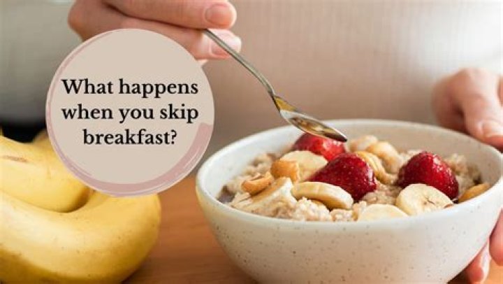 Is it unhealthy to skip breakfast?