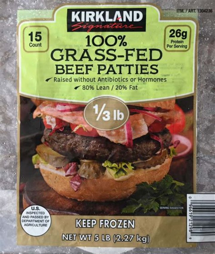 Is Kirkland beef grass fed?