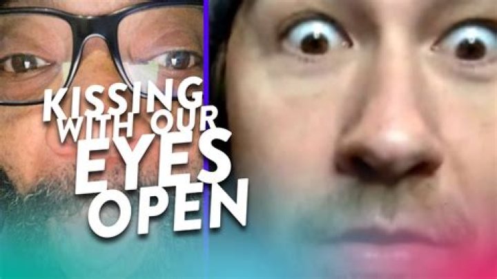 Is kissing with eyes open weird?