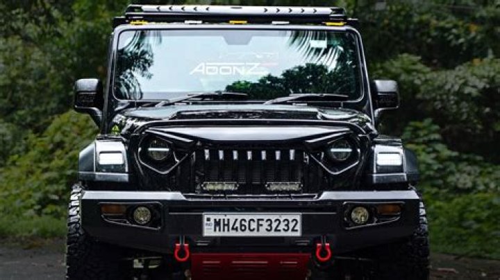 Is modified Jeep allowed in India?