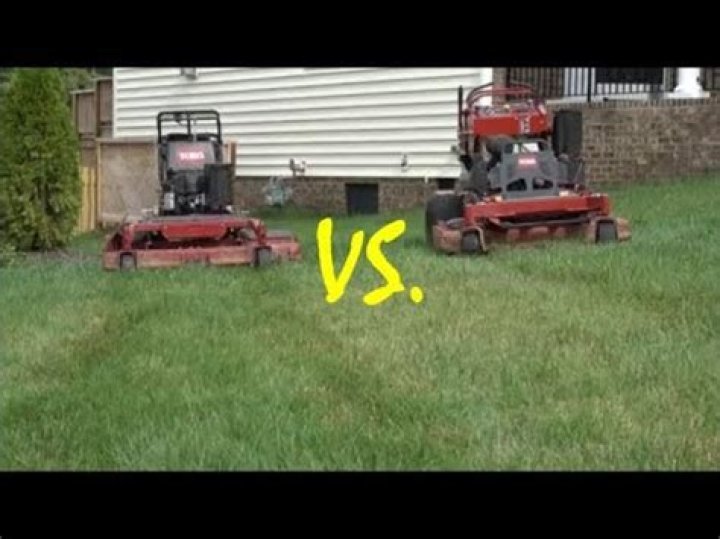Is mulching better than side discharge?