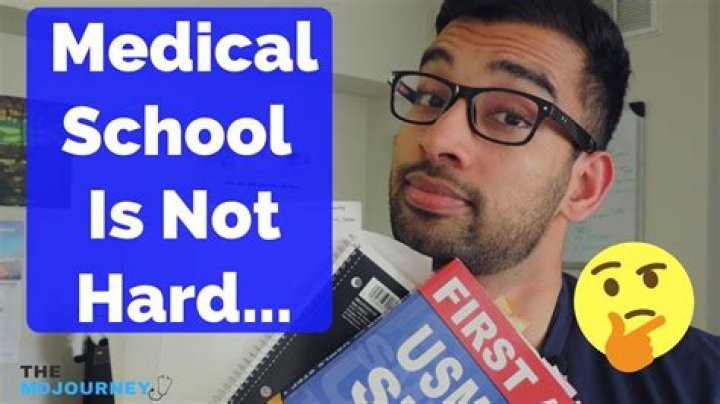 Is passing med school hard?