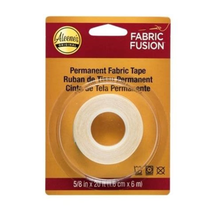 Is permanent fabric tape really permanent?