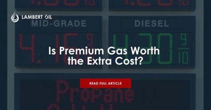 Is premium gas really worth it?