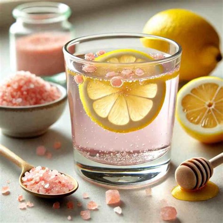 Is salt water with lemon good for you?