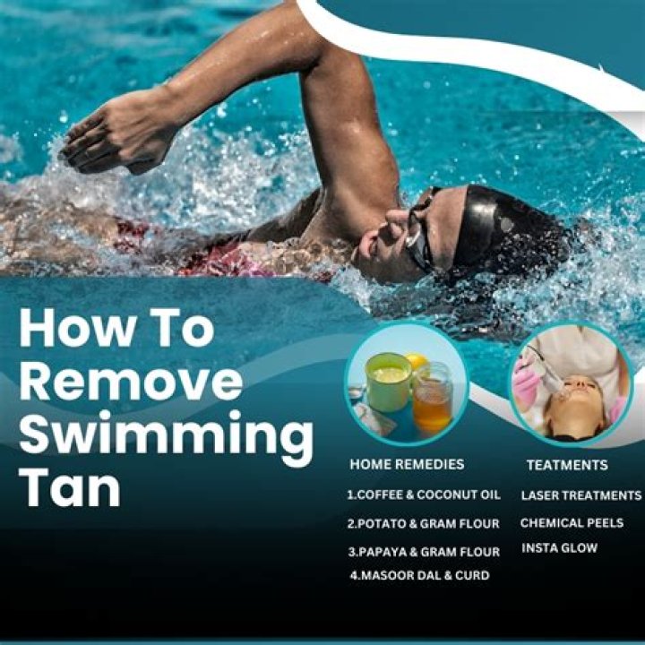 Is swimming tan permanent?