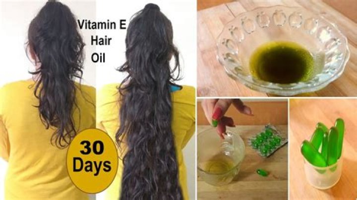 Is Vitamin E oil good for hair?