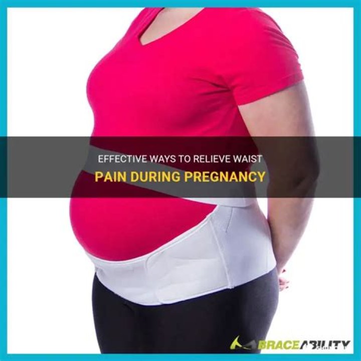 Is waist pain during pregnancy normal?