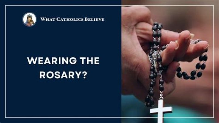 Is wearing rosary beads disrespectful?
