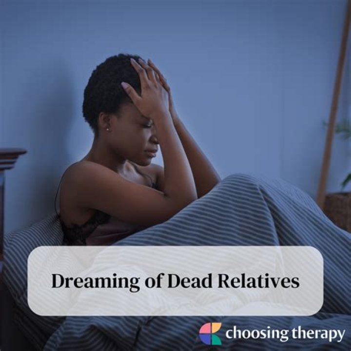 Should you see dead relatives?