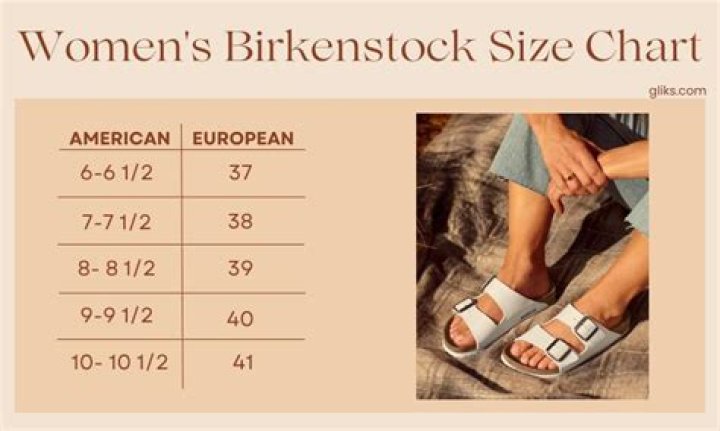 Should you size up or down in Birkenstocks?