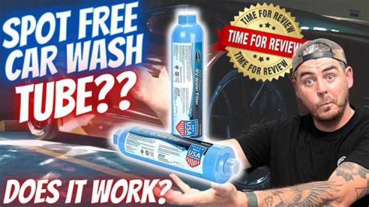 Should you spot free rinse after wax?