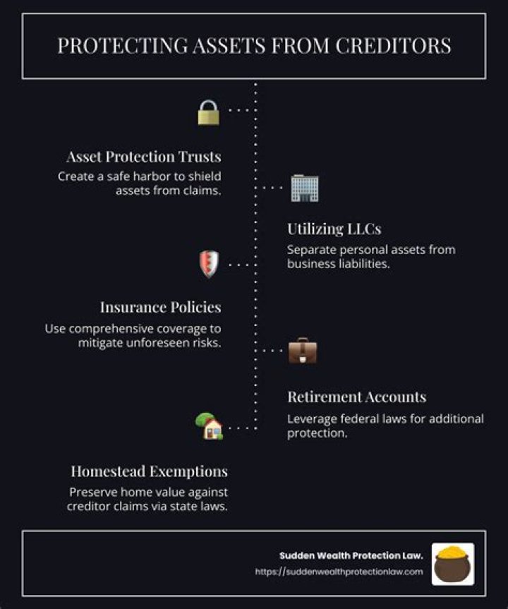 What accounts are safe from creditors?