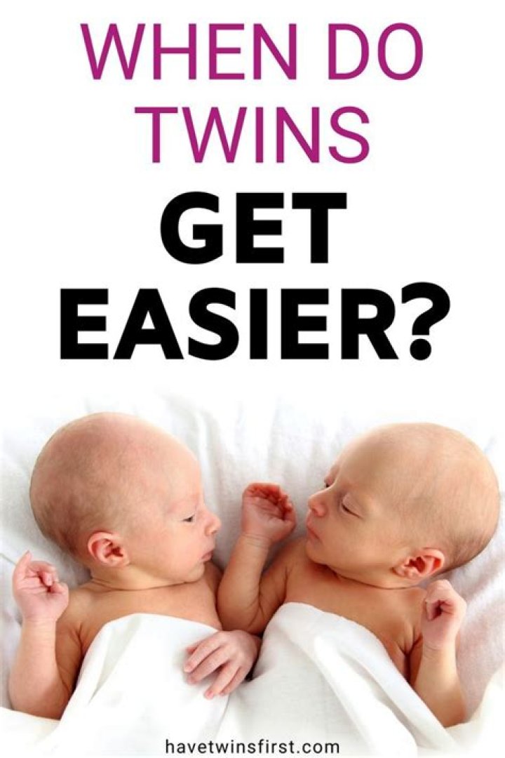 What age do twins get easier?