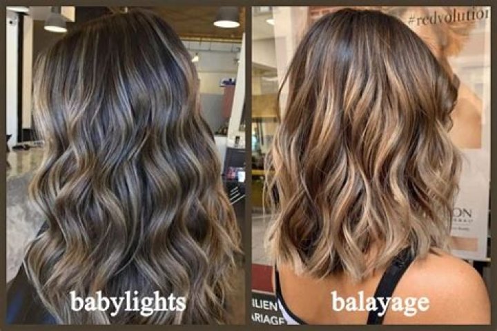 What are Babylights in brown hair?