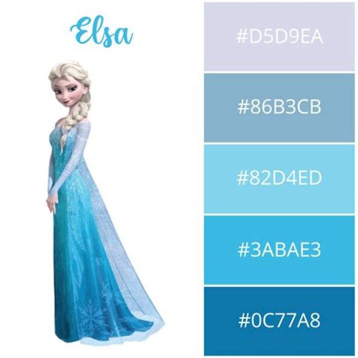 What are Elsa's colors?