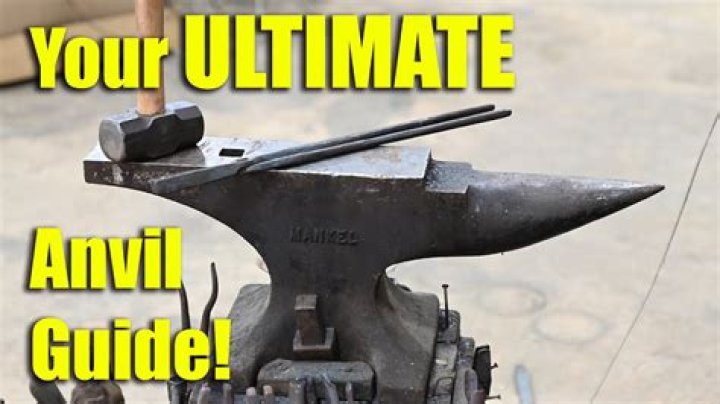 What are old anvils made of?