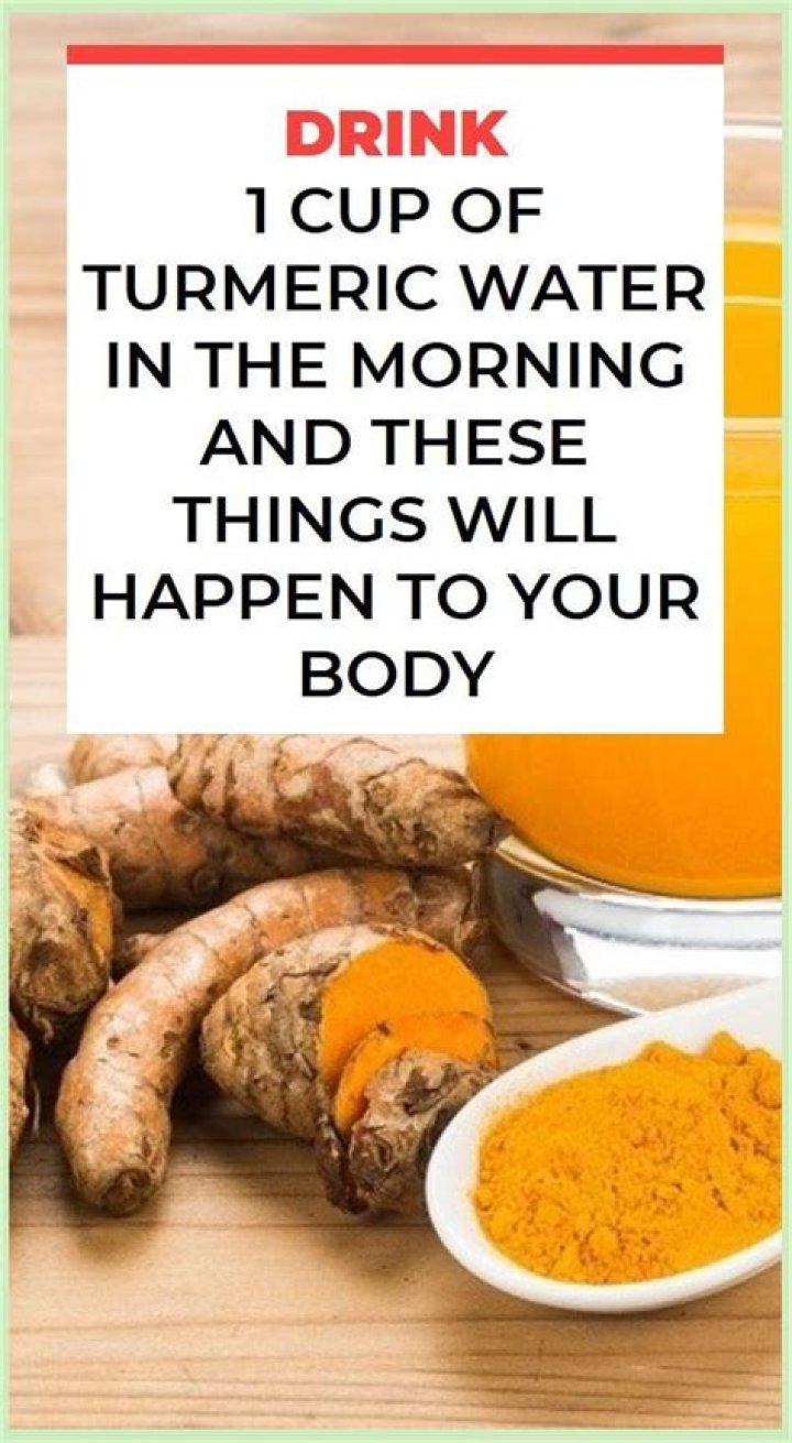 What are the benefits of drinking warm turmeric water?