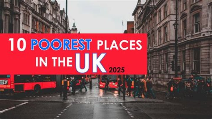 What are the poorest cities in the UK?