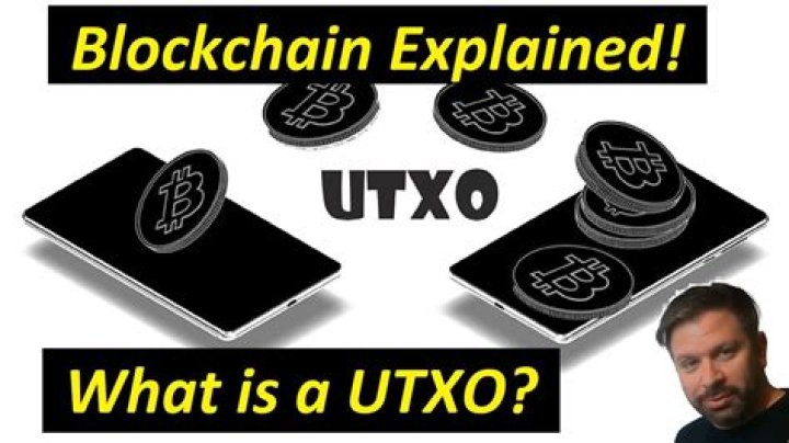 What are UTXOs in a Bitcoin blockchain?