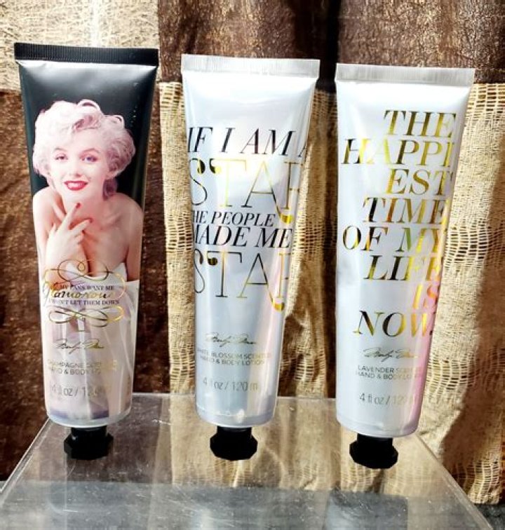 What body lotion did Marilyn Monroe use?