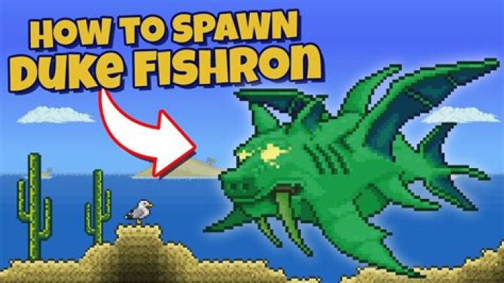 What can duke Fishron drop?