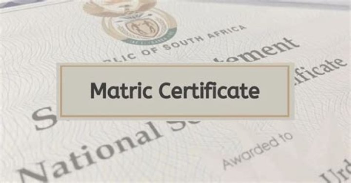 What can I study if I don't have matric?