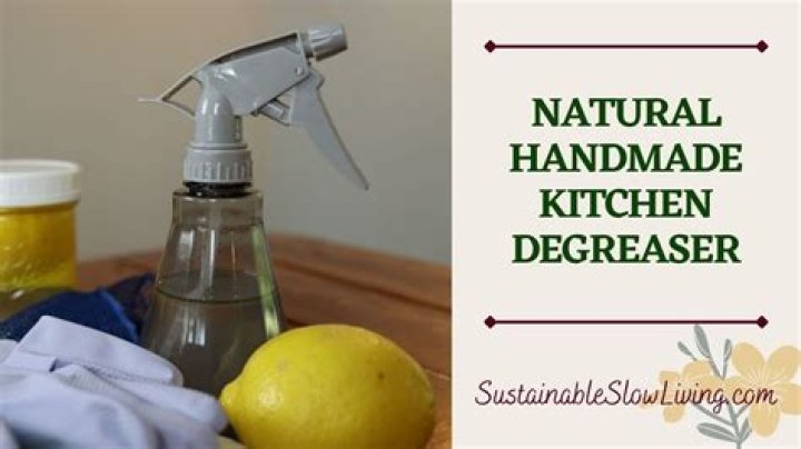 What can I use as a natural degreaser?