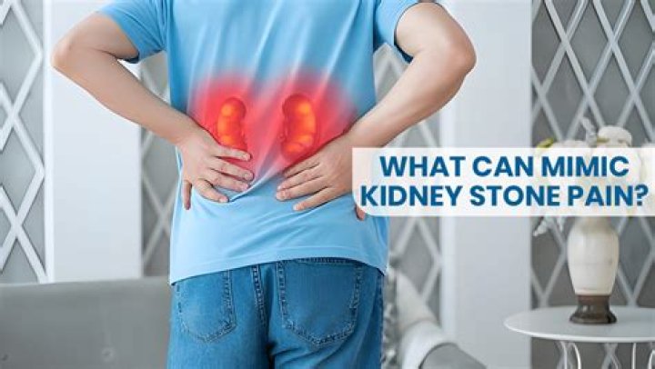 What can mimic kidney infection?