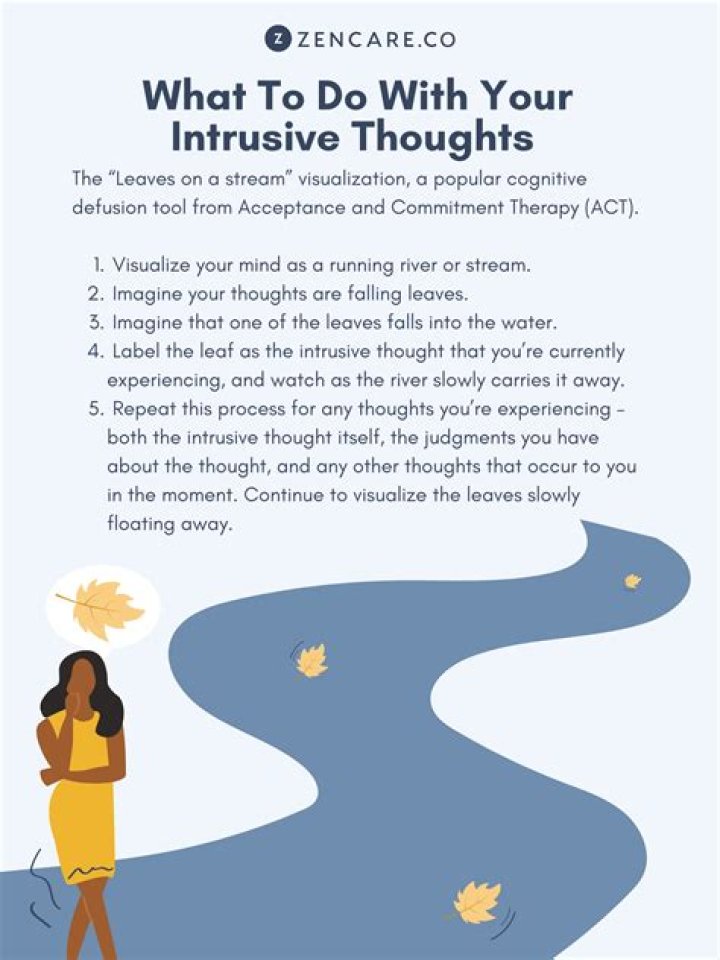 What can trigger intrusive thoughts?