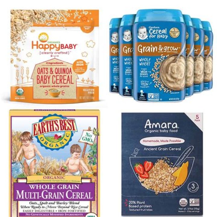 What cereal is good for 1 year old?